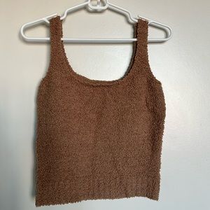 SKIMS cozy knit tank top